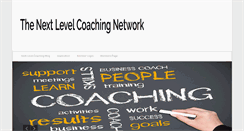 Desktop Screenshot of nextlevelcoachingnetwork.com